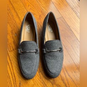 FRANCO SARTO WOMENS GRAY LOAFERS SHOES SIZE 9